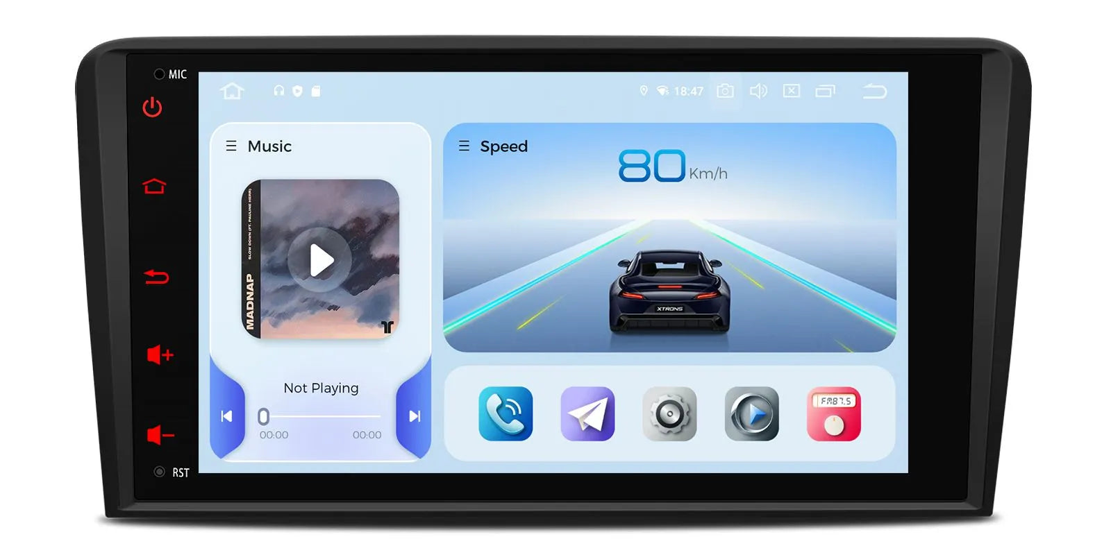 XTRONS IQ84A3AP Audi A3 S3 8in Android 14 Head Unit CarPlay