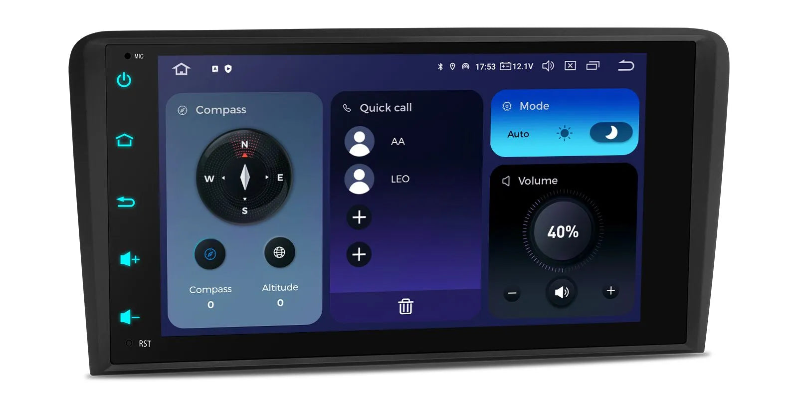 XTRONS IQ84A3AP Audi A3 S3 8in Android 14 Head Unit CarPlay
