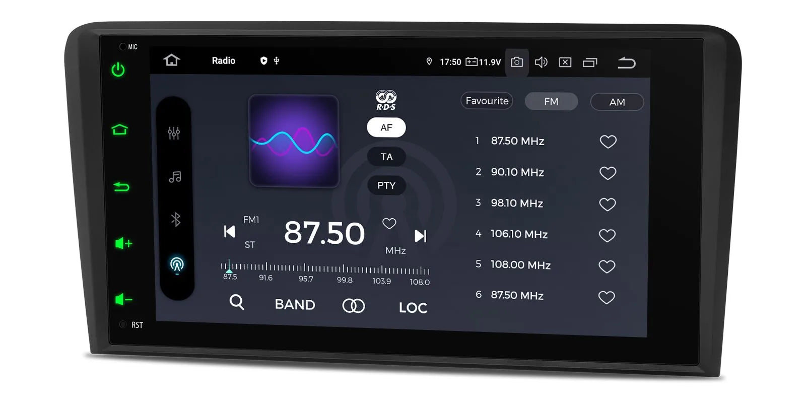 XTRONS IQ84A3AP Audi A3 S3 8in Android 14 Head Unit CarPlay