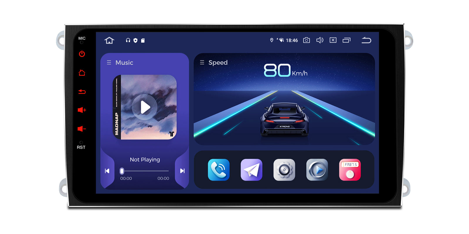 XTRONS IQ94CYPP Porsche Cayenne Qualcomm 665 9in Android 14 Head Unit