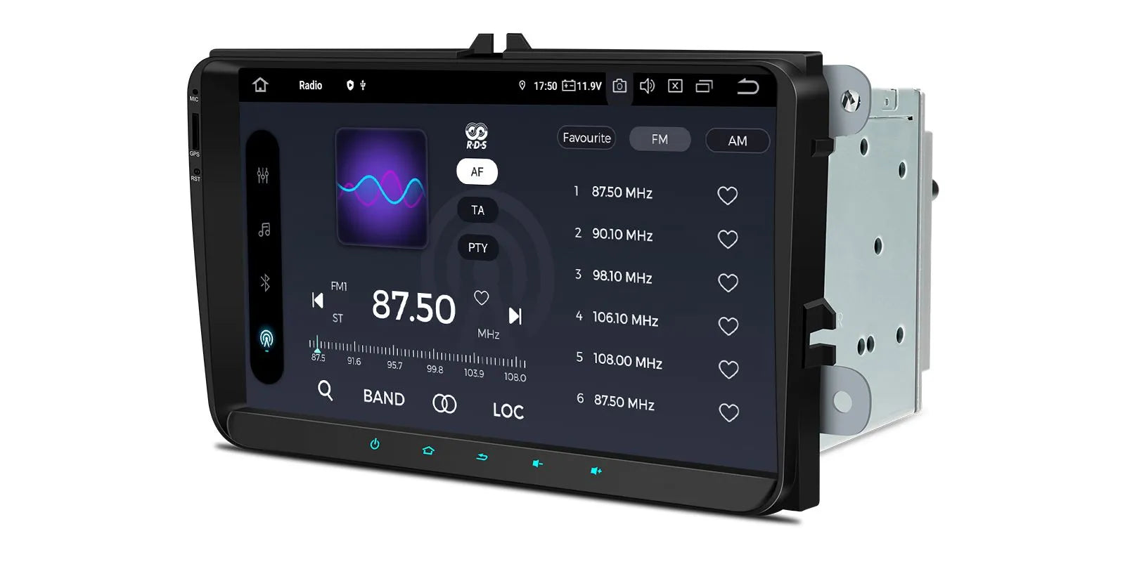 XTRONS IQ94MTVP 9 Inch Android Car Stereo for VW Skoda Seat 8GB RAM 256GB