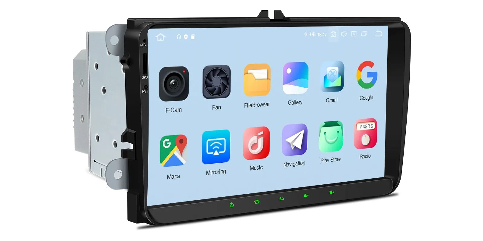 XTRONS IQ94MTVP 9 Inch Android Car Stereo for VW Skoda Seat 8GB RAM 256GB