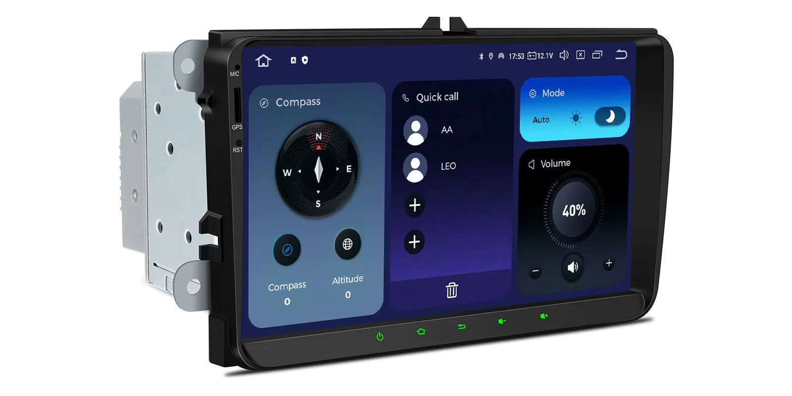 XTRONS IQ94MTVP 9 Inch Android Car Stereo for VW Skoda Seat 8GB RAM 256GB