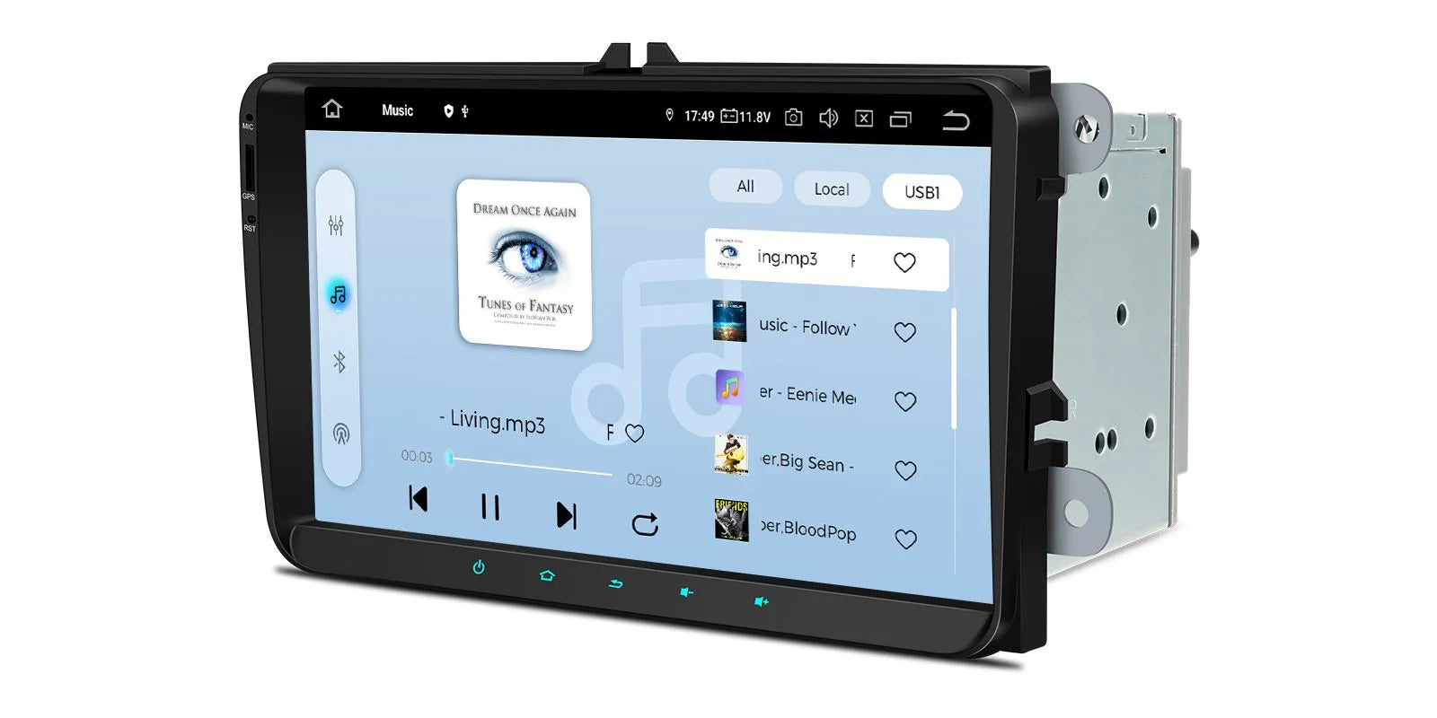 XTRONS IQ94MTVP 9 Inch Android Car Stereo for VW Skoda Seat 8GB RAM 256GB