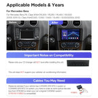 XTRONS IQP94M164P Android Head Unit for Mercedes-Benz Qualcomm 665