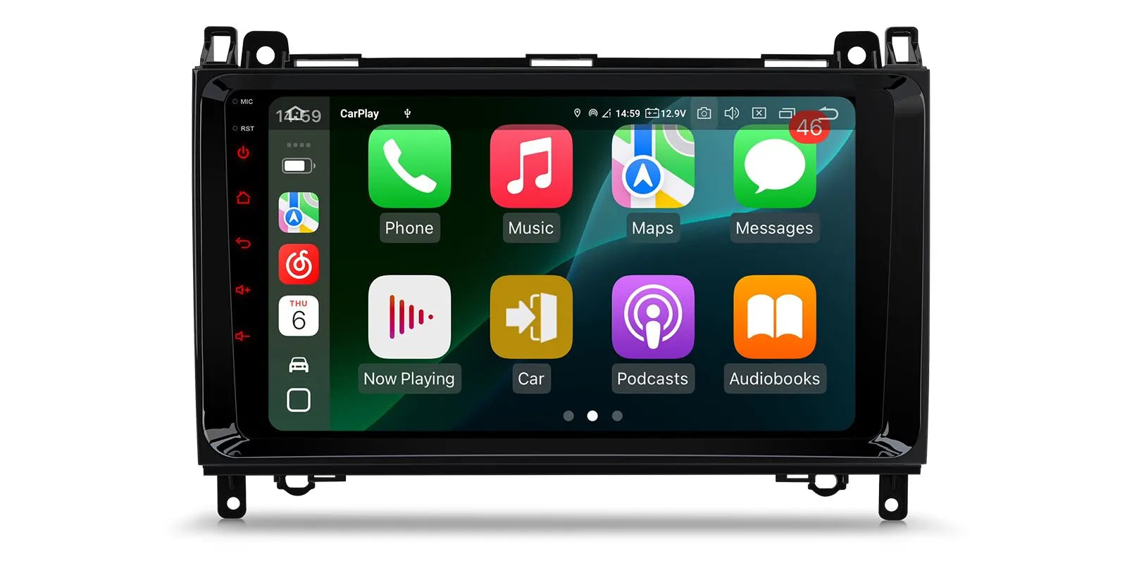 XTRONS IQ Series 9in Android 14 Head Unit Mercedes-Benz Volkswagen Qualcomm 665