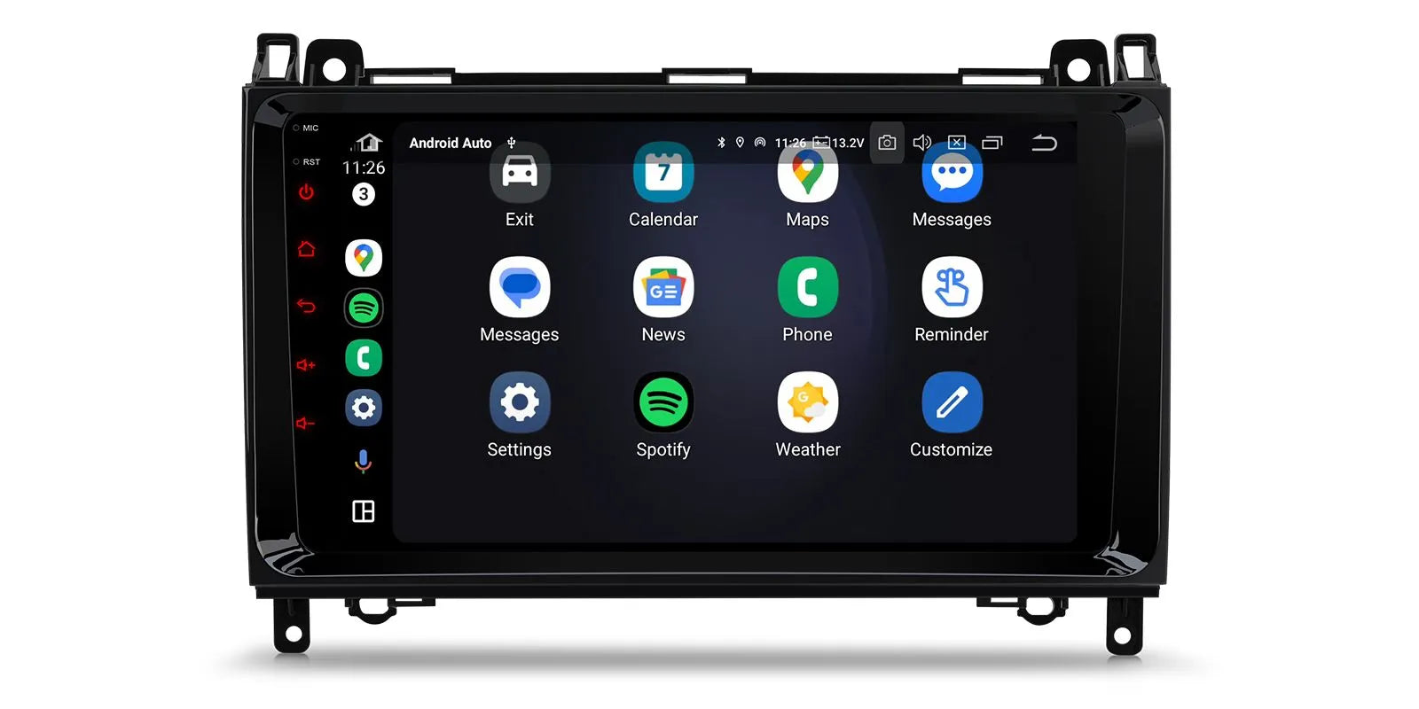 XTRONS IQP94M245P 9" Android 14 Head Unit Car Stereo 8GB 256GB