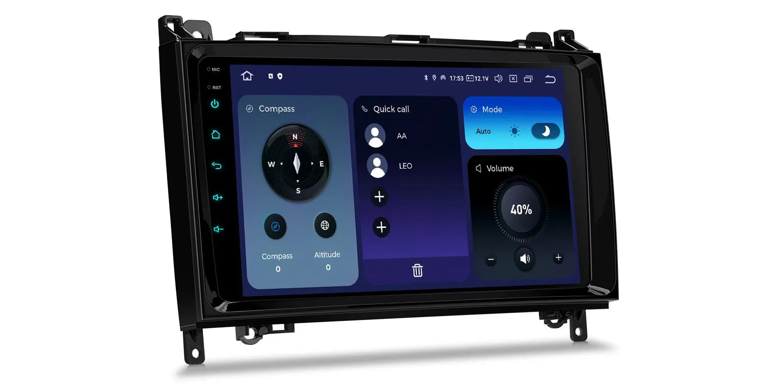 XTRONS IQP94M245P 9" Android 14 Head Unit Car Stereo 8GB 256GB
