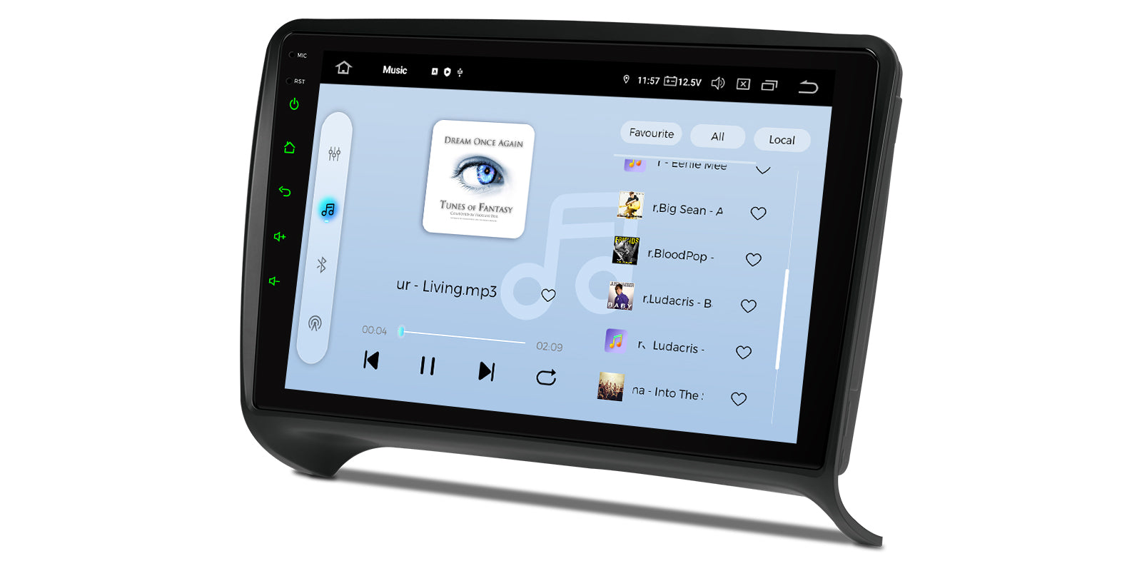 Xtrons IQP94TTAP 9in QLED Android Head Unit for Audi TT, 8GB 256GB