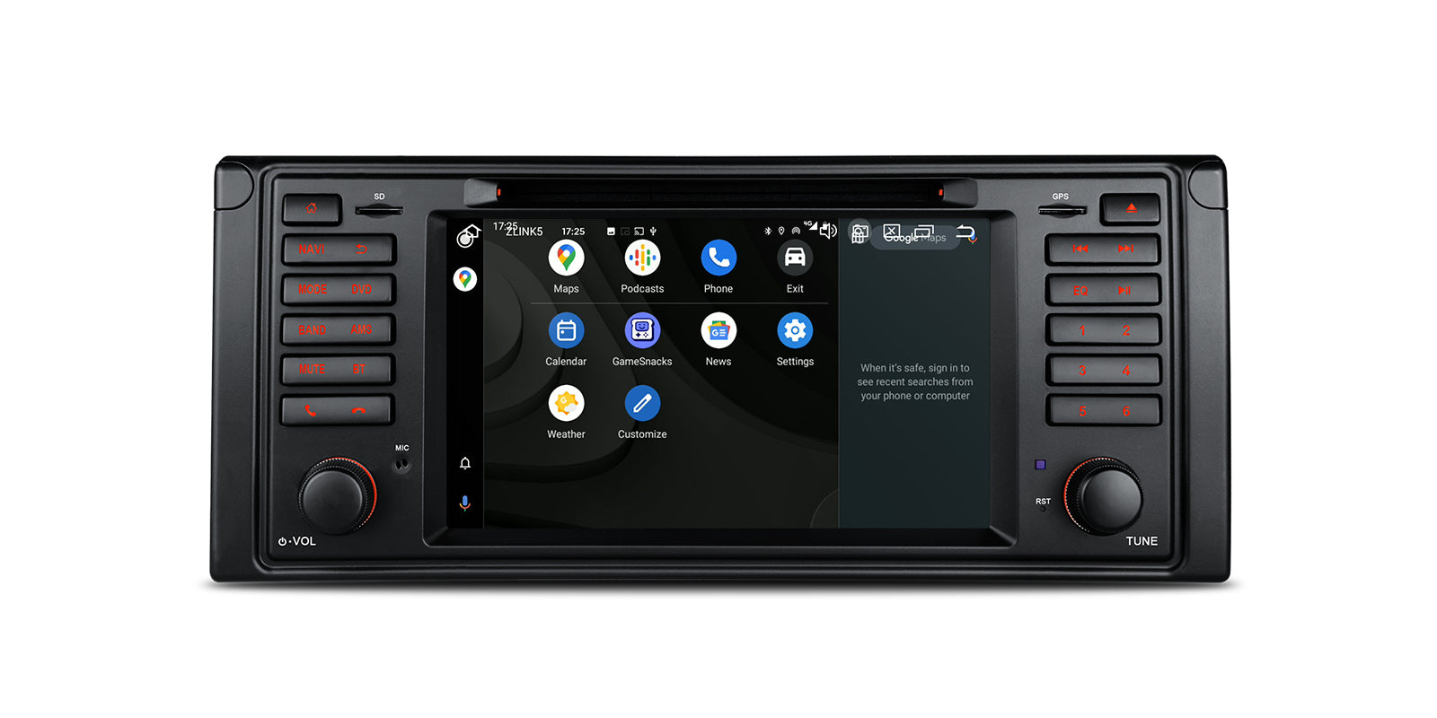 XTRONS IX7239BS Wireless CarPlay Android 12 Head Unit 8GB 128GB for BMW E39