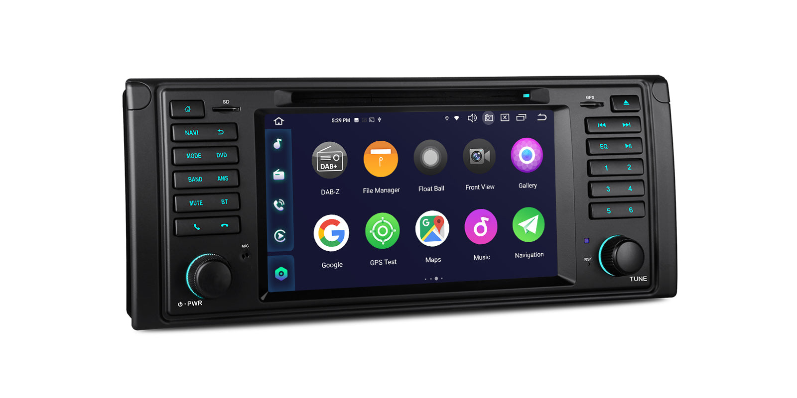 XTRONS IX7239BS Wireless CarPlay Android 12 Head Unit 8GB 128GB for BMW E39