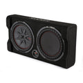 Kicker CompRT 12" Passive Down Firing Enclosure - 2 Ohm