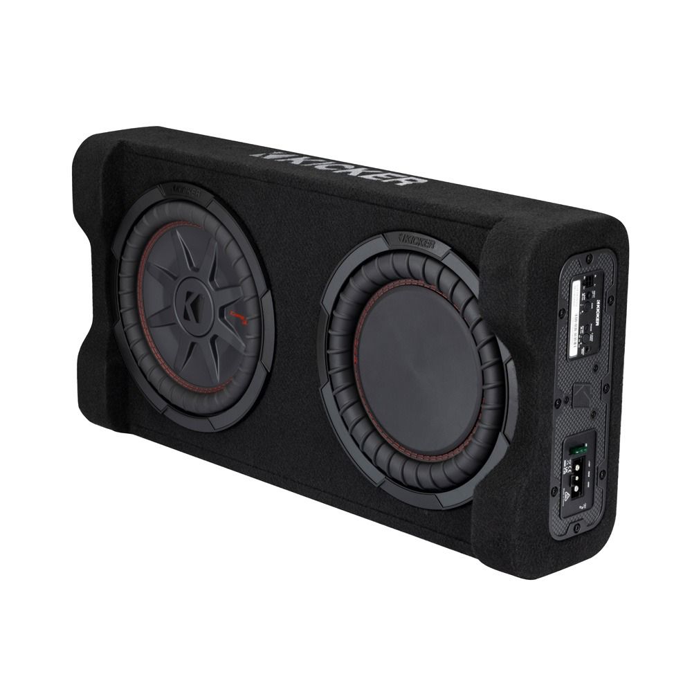 Kicker CompRT 10" Active Down Firing Loaded Enclosure