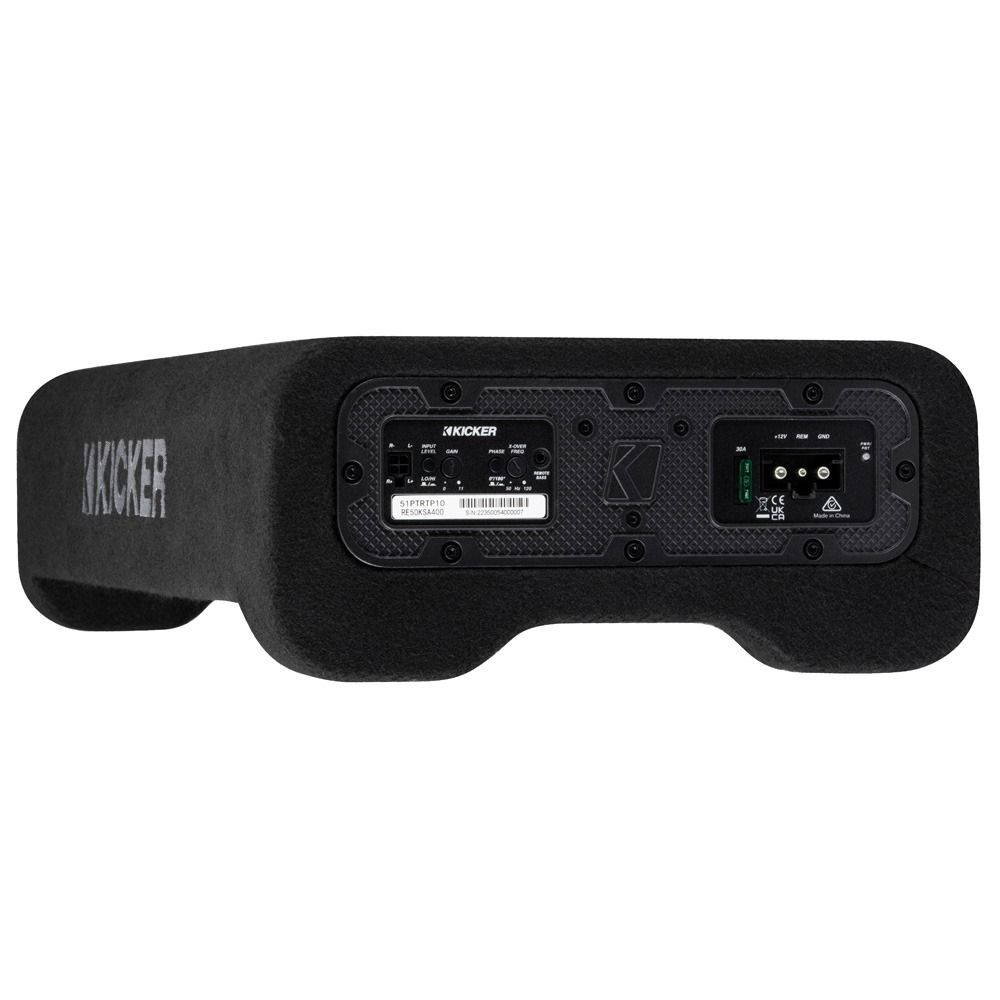 Kicker CompRT 10" Active Down Firing Loaded Enclosure