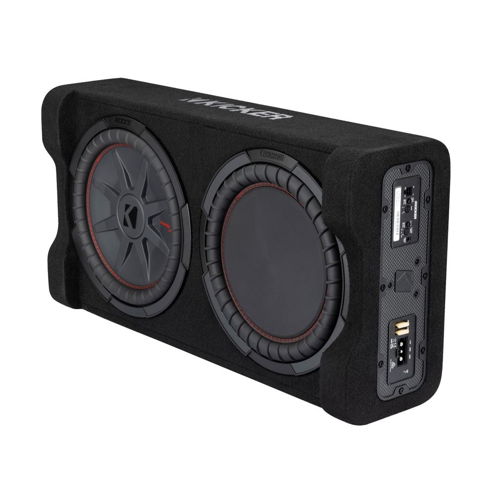 Kicker CompRT 12" Active Down Firing Loaded Enclosure
