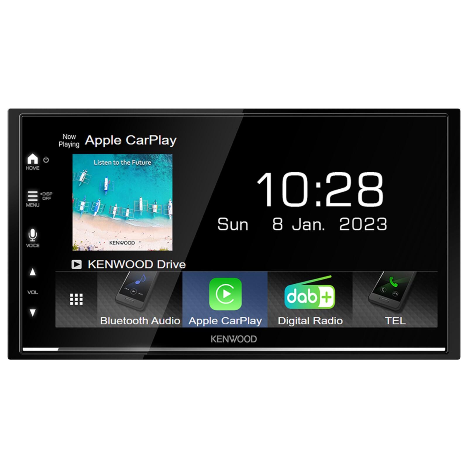 Kenwood DMX7722DABS Wireless Apple CarPlay DAB+ Digital Media Receiver