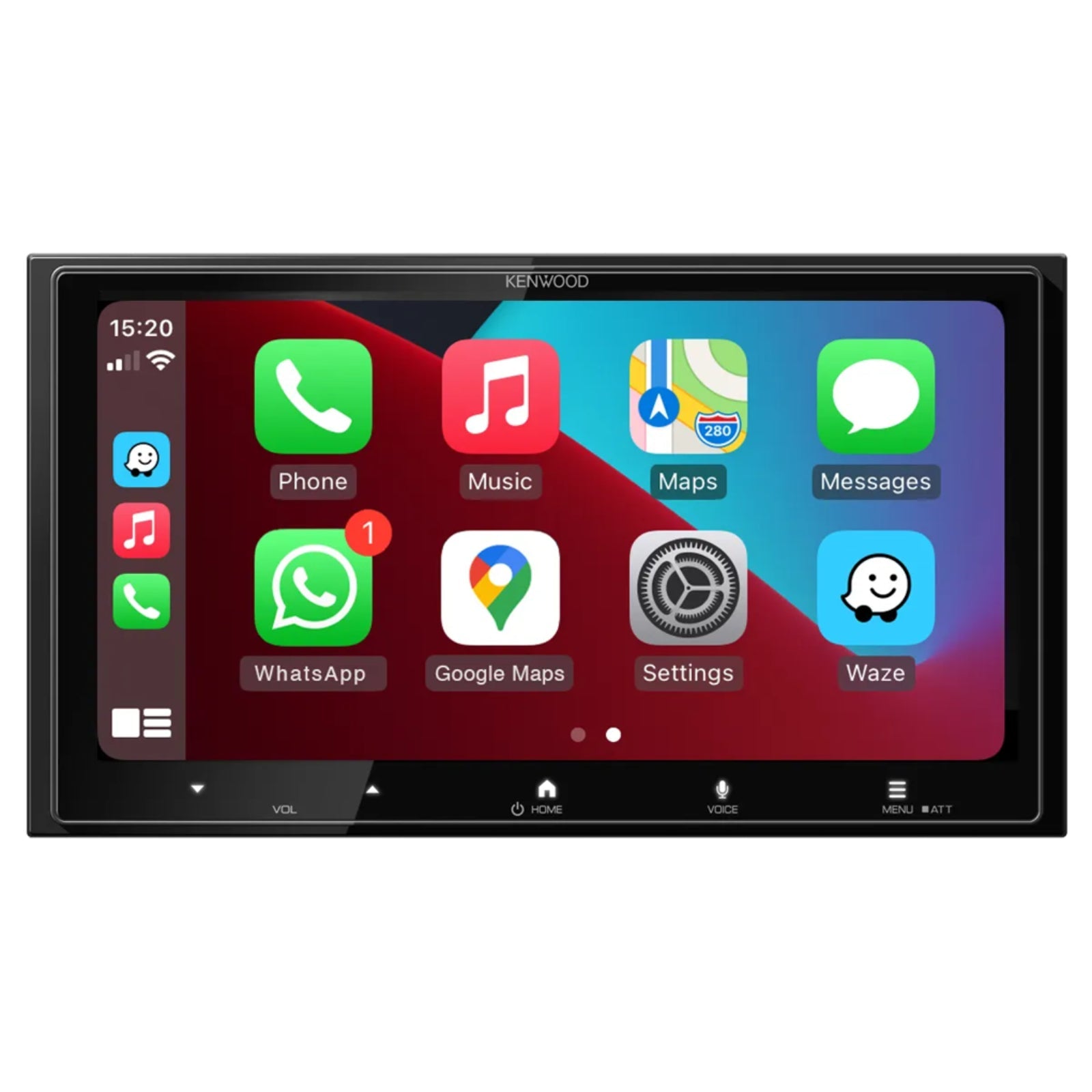 Kenwood DMX7525DABS 6.8in Wireless CarPlay Stereo DAB Bluetooth