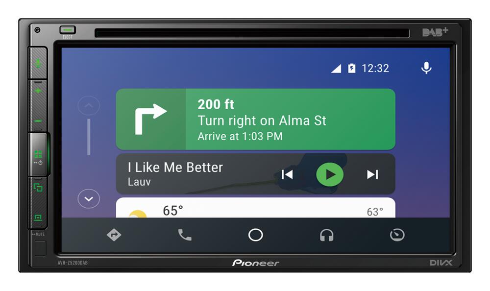 Pioneer AVH-Z5200DAB 6.8-inch Apple CarPlay CD DVD DAB Bluetooth Stereo