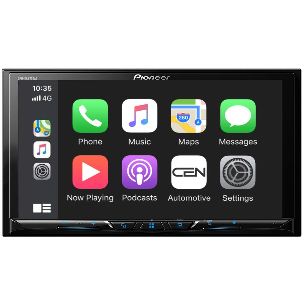 Pioneer SPH-DA230DAB 2-Din 7" Touchscreen Multimedia Car Stereo