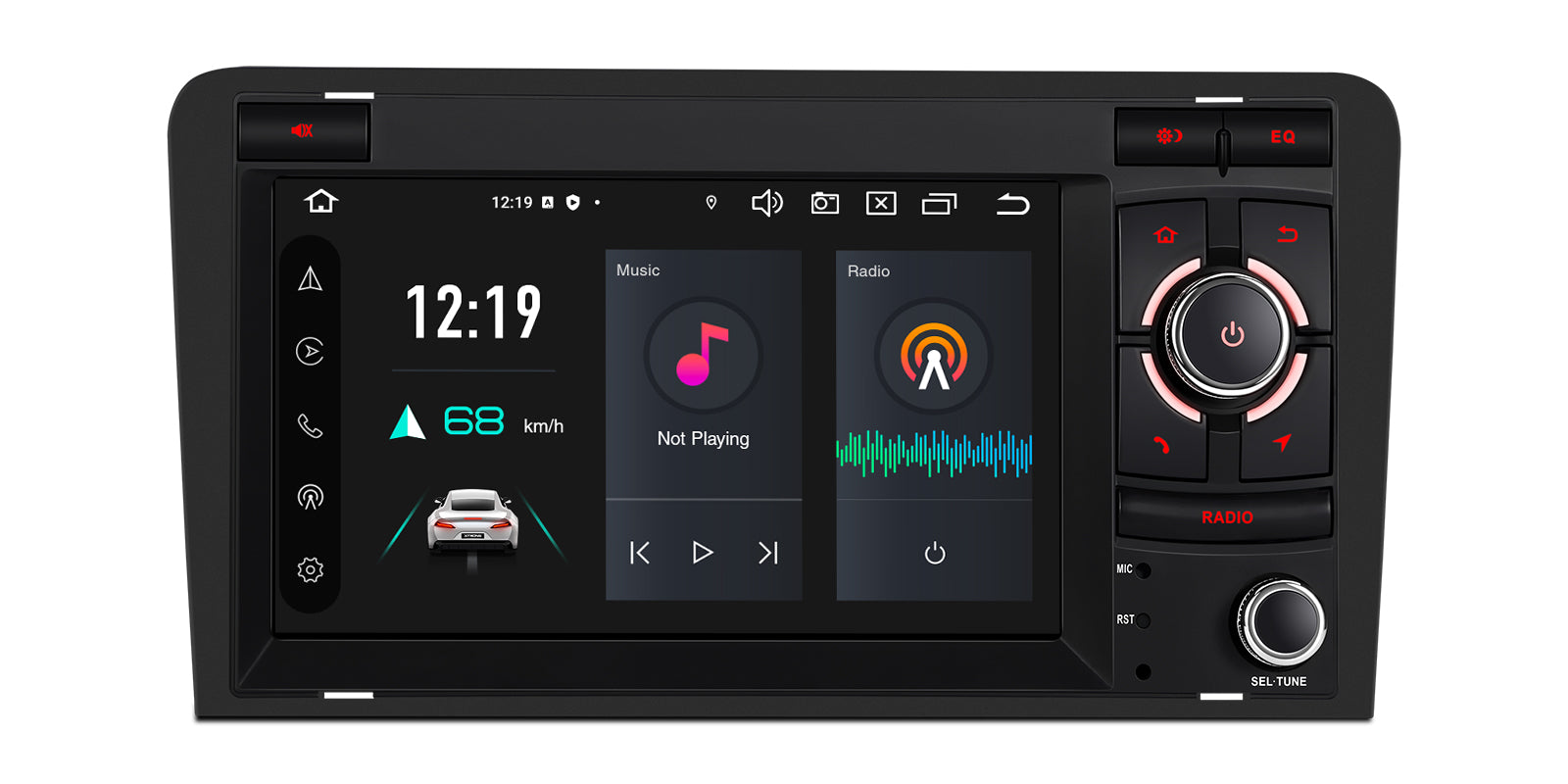 XTRONS PX74A3AL 7" Android 14 Head Unit for Audi A3 4GB 64GB