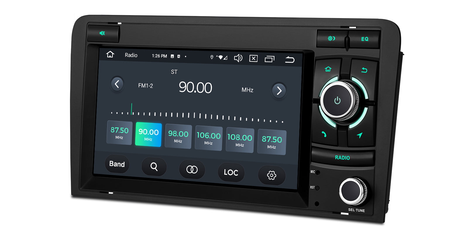 XTRONS PX74A3AL 7" Android 14 Head Unit for Audi A3 4GB 64GB