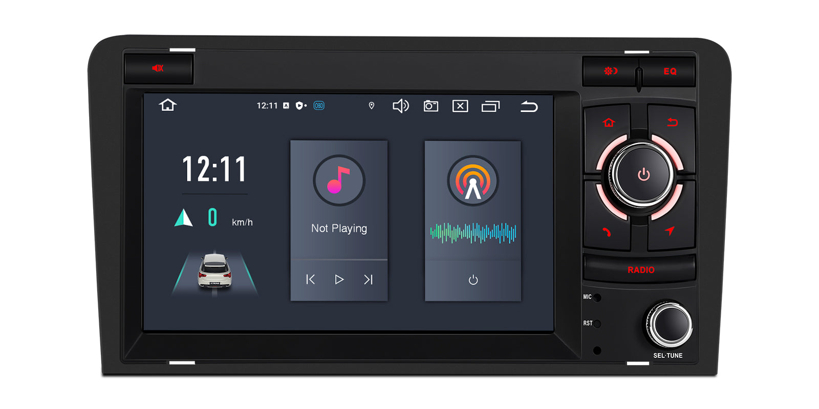 XTRONS PX74A3AL 7" Android 14 Head Unit for Audi A3 4GB 64GB