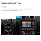 XTRONS PX74A3AL 7" Android 14 Head Unit for Audi A3 4GB 64GB