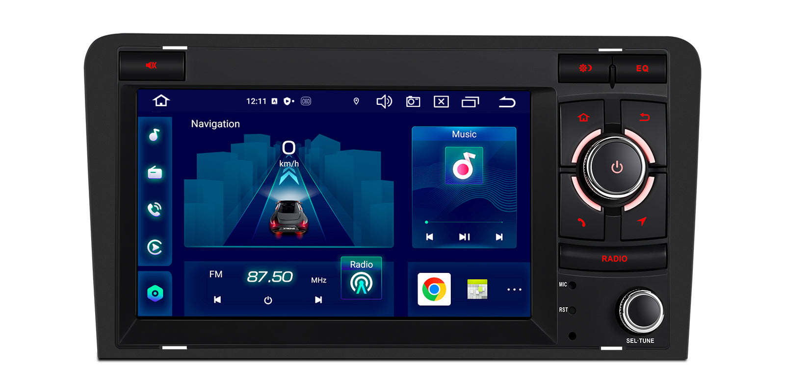 XTRONS PX74A3AL 7" Android 14 Head Unit for Audi A3 4GB 64GB