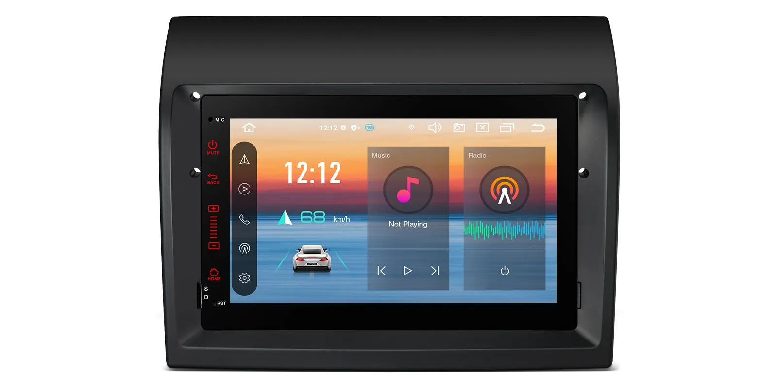 XTRONS PX74DTFL Fiat Ducato 7in Android 14 4G LTE Head Unit