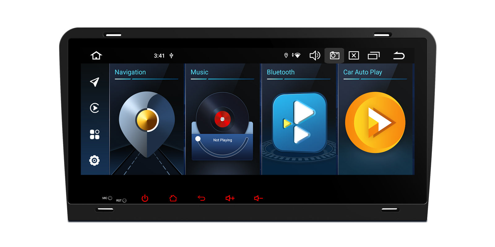 XTRONS PX84AA3LHG 8.8" Android 14 Head Unit for Audi Wireless Carplay