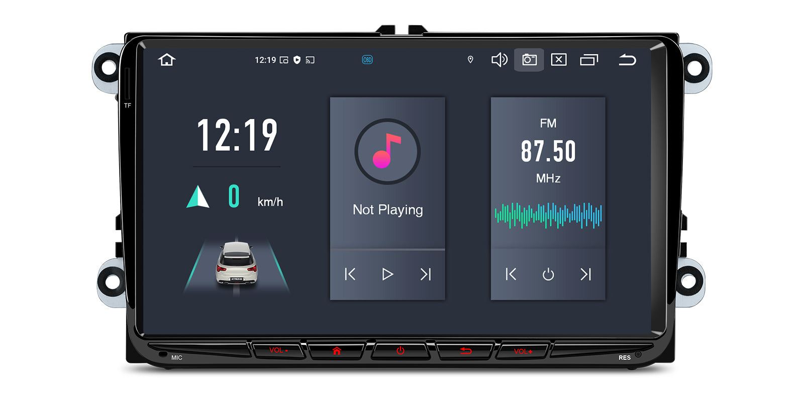 XTRONS PX94MTVDAB 9 Inch Android 14 4G LTE Head Unit for VW Skoda Seat