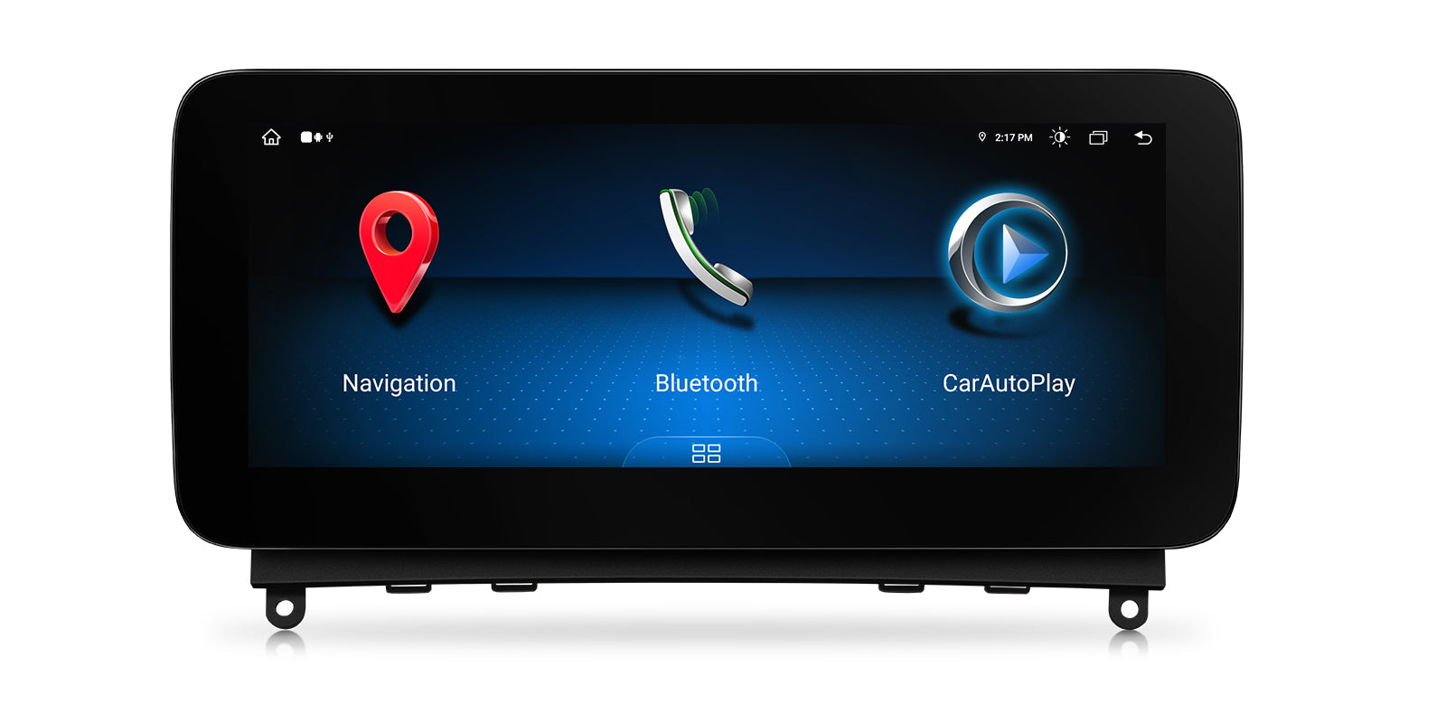 XTRONS QAM1240M12C40 Mercedes 10.25in Android Head Unit Wireless CarPlay