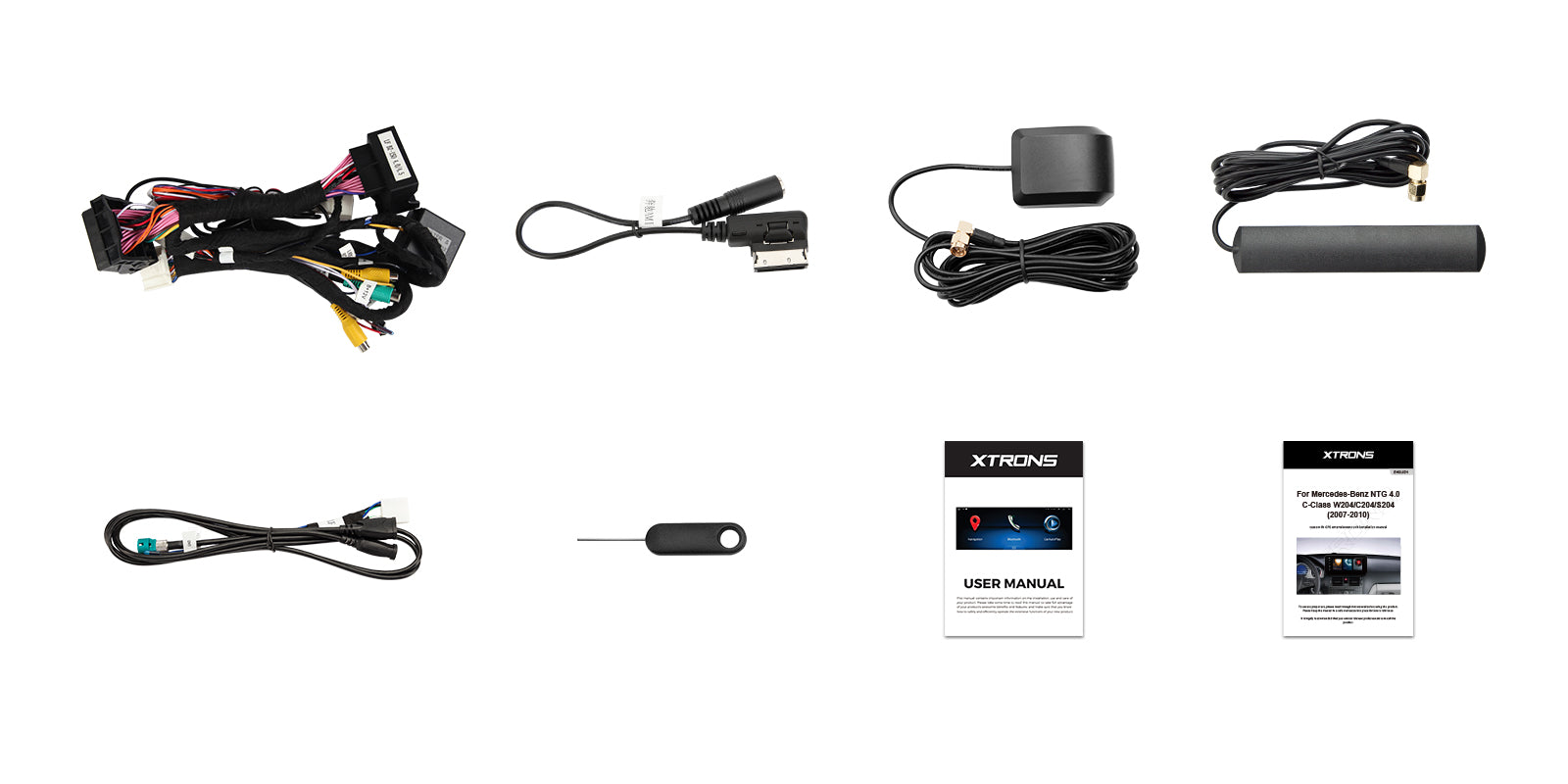 XTRONS QAM1240M12C40 Mercedes 10.25in Android Head Unit Wireless CarPlay