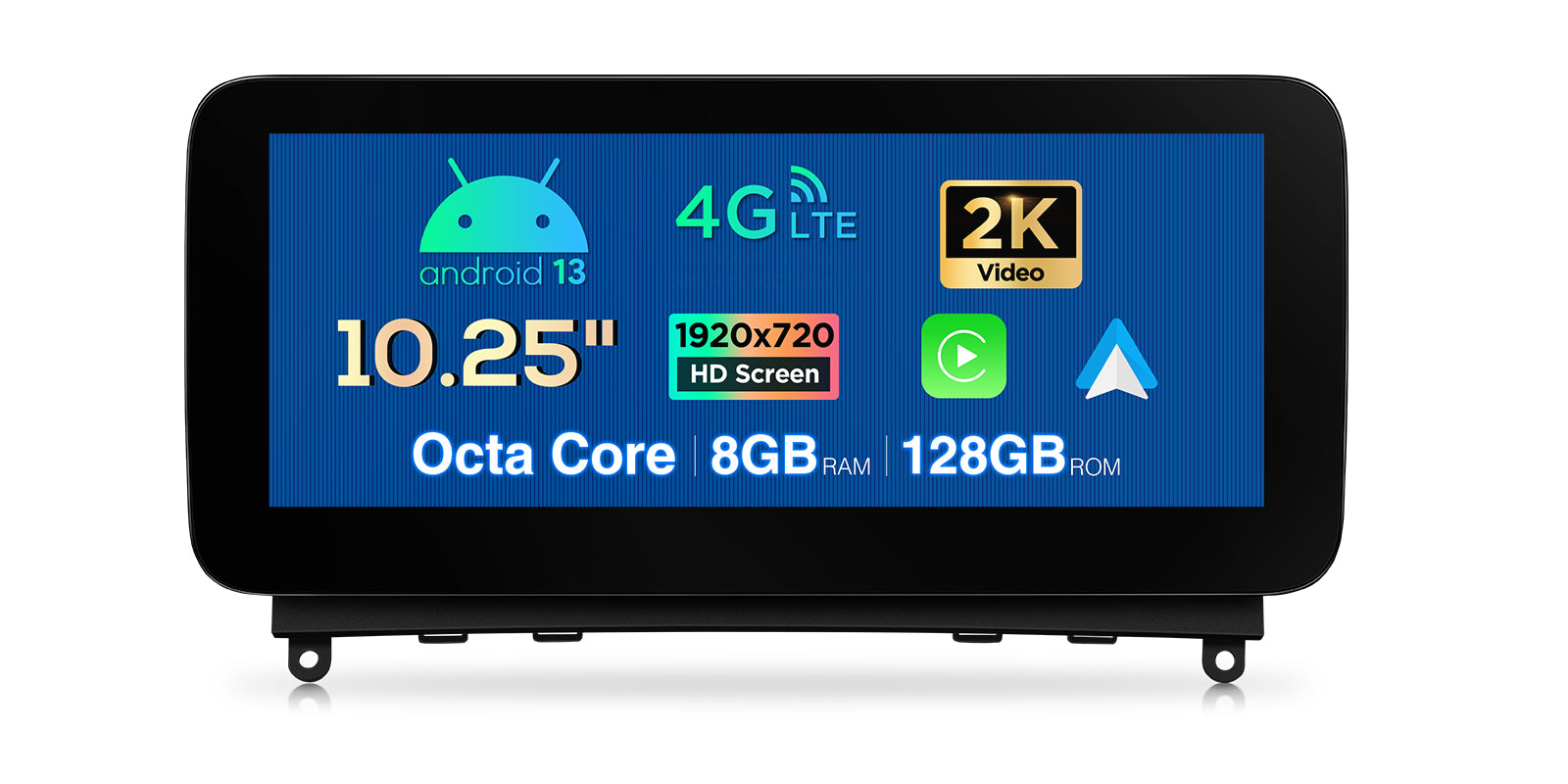 XTRONS 10.25" Android Stereo Wireless CarPlay for Mercedes C-Class 8GB/128GB
