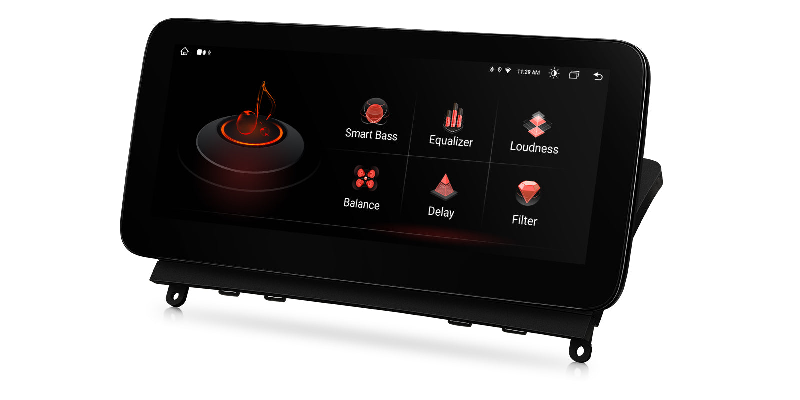 XTRONS QAM1240M12C40 Mercedes 10.25in Android Head Unit Wireless CarPlay