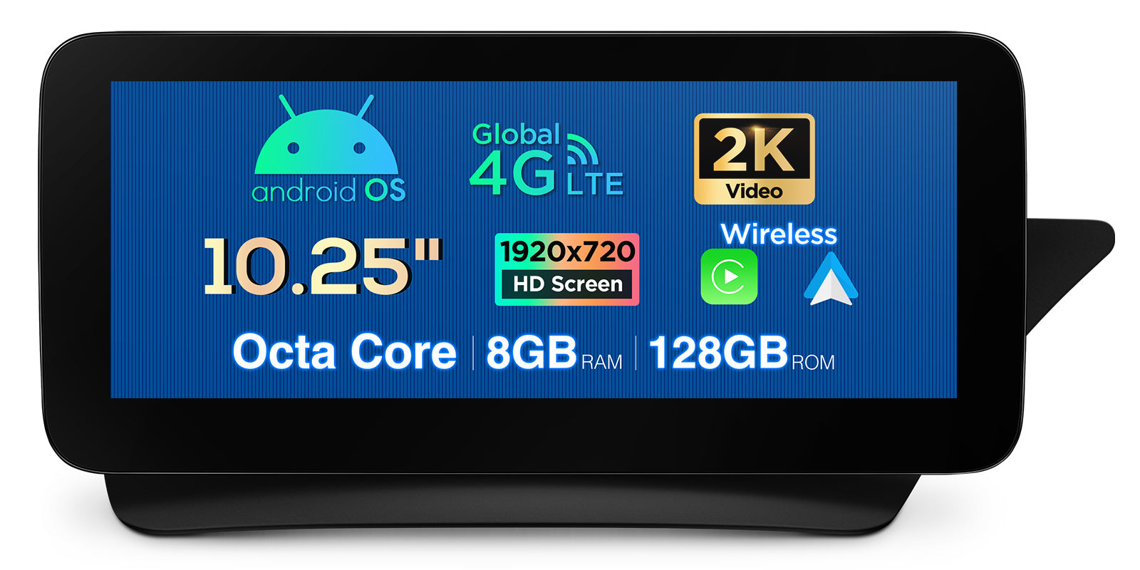 XTRONS QAM1240M12ECR Mercedes-Benz E-Class Wireless CarPlay Head Unit 8GB 128GB