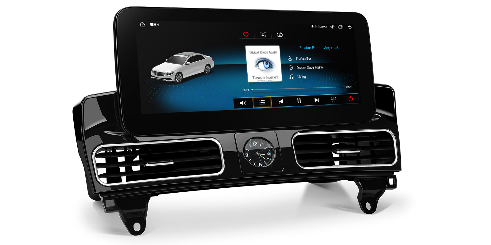 XTRONS QA Android Head Unit for Mercedes ML GL 10.25in Wireless CarPlay 8GB 128GB