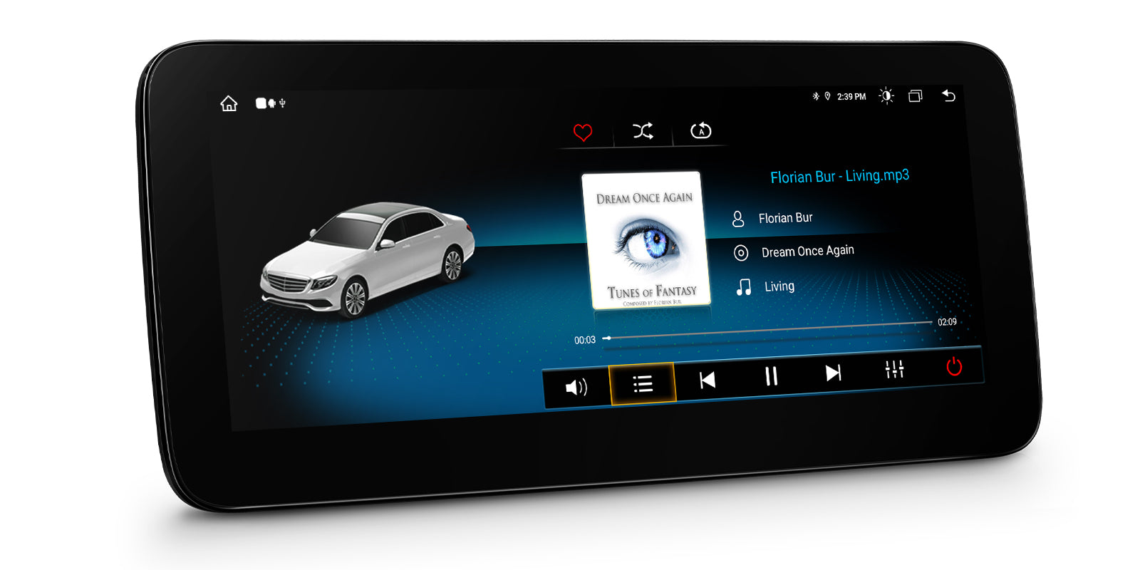 XTRONS QAM1250 Mercedes-Benz 10.25" Android Car Stereo 8GB RAM 128GB