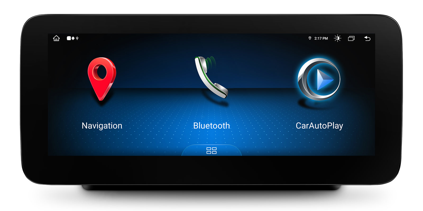 XTRONS Mercedes 10.25" Android Head Unit with Wireless CarPlay QAM1250M12C5