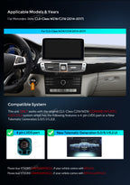 XTRONS QAM1250M12CLS Mercedes-Benz 10.25in Android Head Unit 8GB RAM 128GB