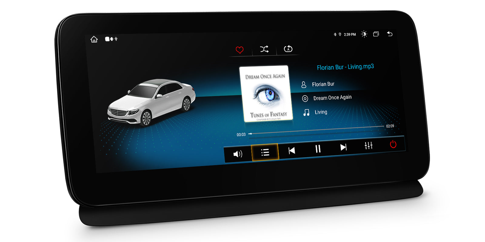 XTRONS QAM1250M12CLS Mercedes-Benz 10.25in Android Head Unit 8GB RAM 128GB