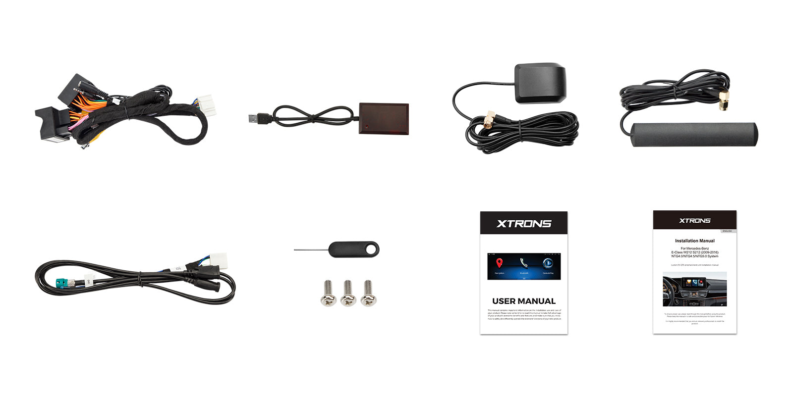 XTRONS QAM1250M12ER Mercedes-Benz 10.25" Android Car Stereo Wireless CarPlay