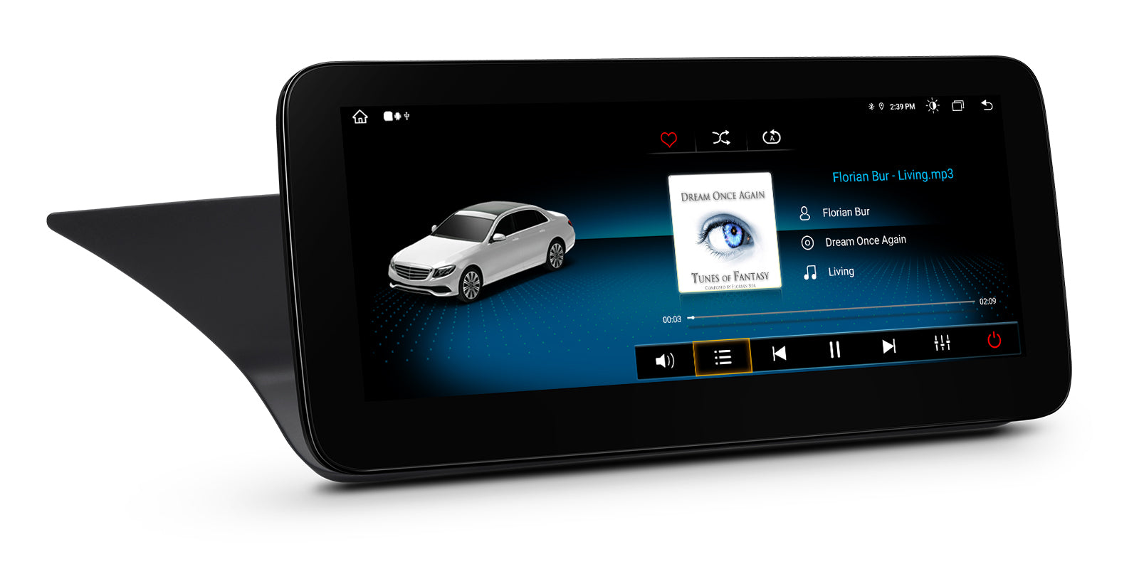 XTRONS QA Series 10.25in Android Head Unit for Mercedes-Benz Wireless CarPlay