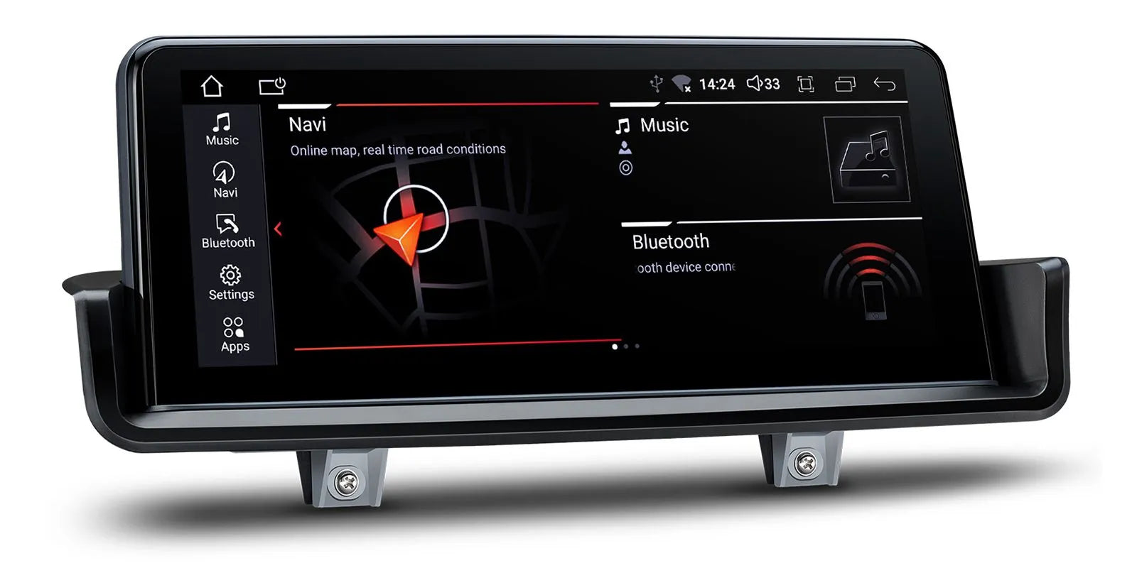 XTRONS QD Series BMW 3 Series Wireless CarPlay Android Head Unit 10.25in