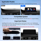XTRONS QD Series BMW 3 Series Wireless CarPlay Android Head Unit 10.25in