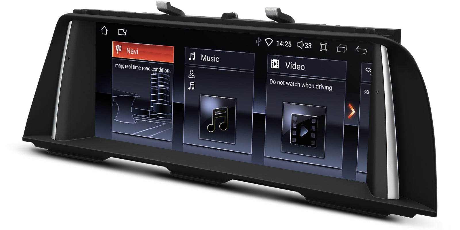 XTRONS QDB10FVCI BMW 5 Series Wireless CarPlay Android Head Unit 10.25in 4GB 64GB
