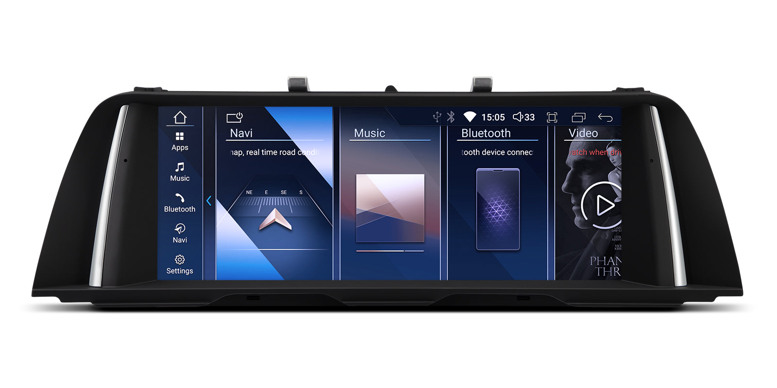 XTRONS QDB10FVNB BMW 5 Series Octa-Core Android Head Unit 4GB 64GB