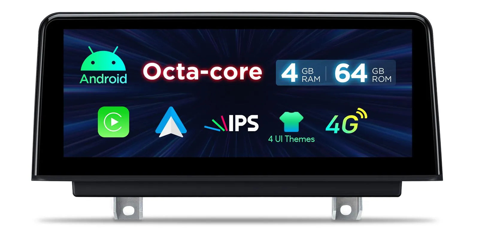 XTRONS QDB10NBTH Wireless CarPlay Head Unit for BMW 3/4 Series
