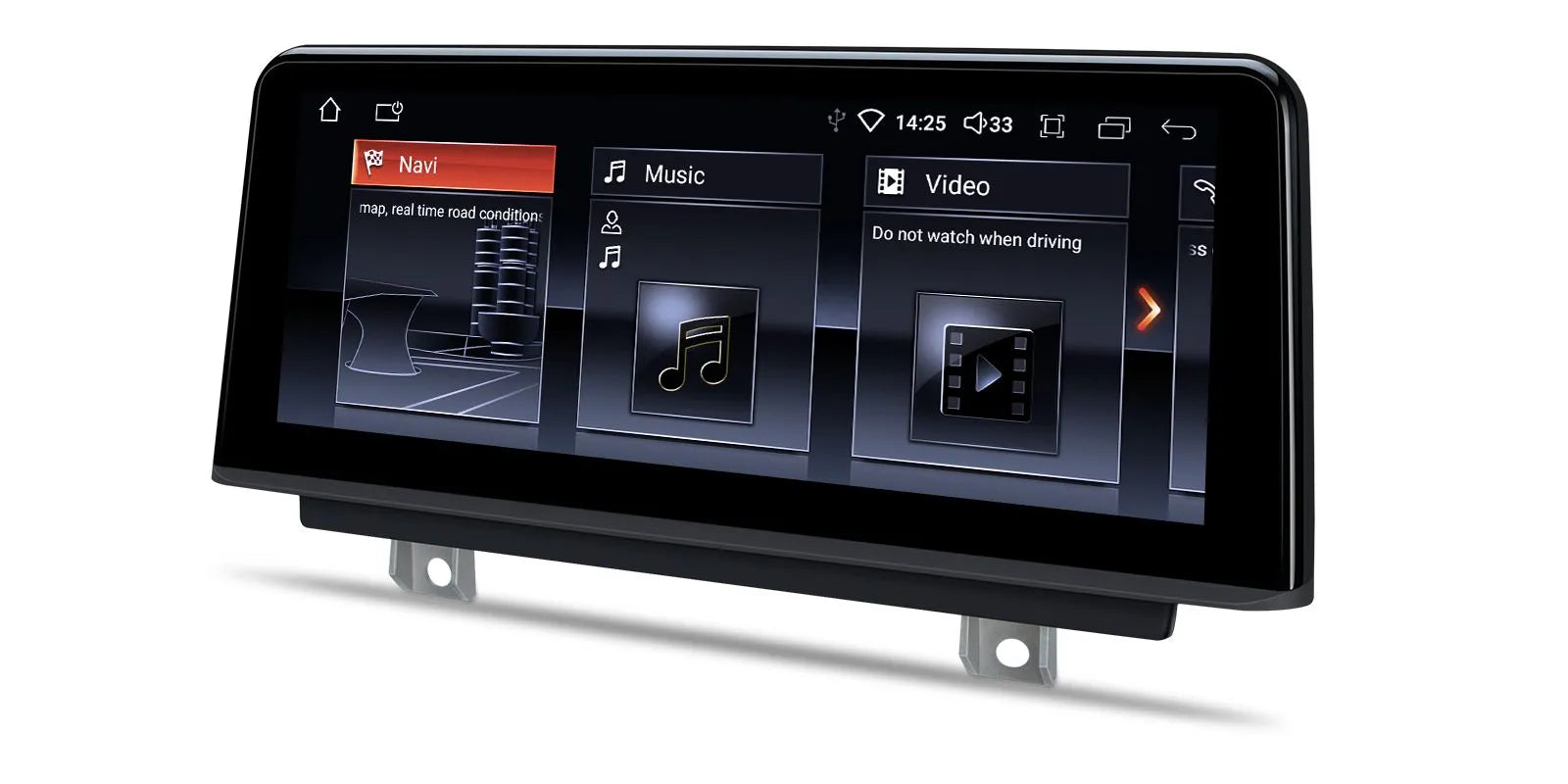 XTRONS QDB10NBTH 10.25in Wireless CarPlay Android Head Unit BMW 3 4 Series
