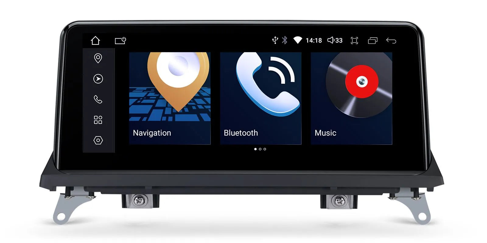 XTRONS QDB10X5CC Wireless CarPlay Android Head Unit 10.25in 4GB 64GB for BMW X5 X6